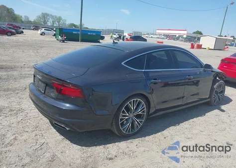 2016 Audi A7 3.0T Premium Plus z USA, uszkodzony, nr VIN WAUWGAFC1GN140887